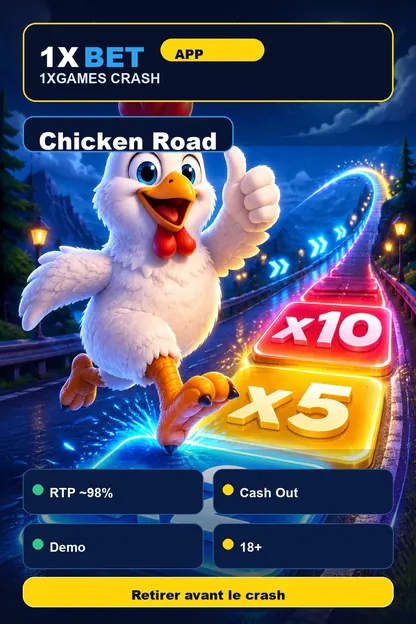لعبة Chicken Road داخل تطبيق 1xBet